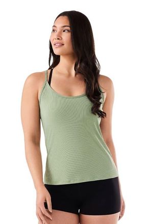 Tavi Pace Rib Tank in Sage at Nordstrom, Size X-Large