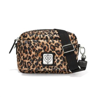 Brighton Womens Knix Utility Bag In Cheetah
