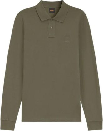 HUGO BOSS Passerby Poloshirt - Heren - Polos - Groen - S - Katoen - Tops