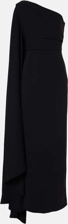 Solace London Daria one-shoulder gown