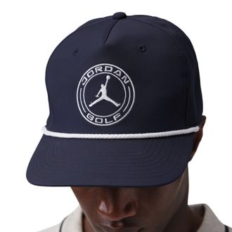 Nike Jordan Pro Structured Dri-FIT Flat-Brim Golf Hat Obsidian Kelly Green White IM4540-451
