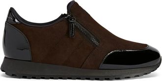 Giuseppe Zanotti Sneakers Ilde Run con doppia zip - Marrone