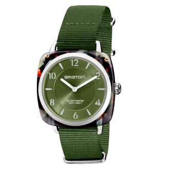 Briston Clubmaster Green Dial Unisex Watch 21536.SA.UG.26.NOL