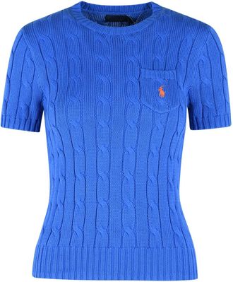 Polo Ralph Lauren Jersey de algod&oacute;n azul claro de Polo Ralph Lauren