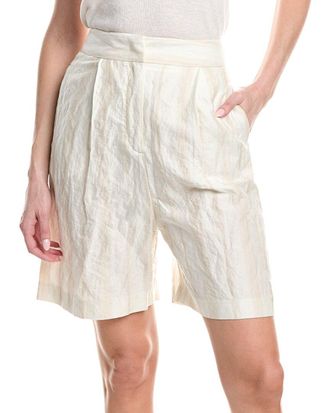 Fabiana Filippi Striped Cotton Bermuda Short