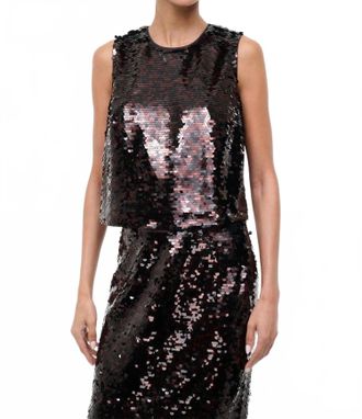 Staud Seraphina Top In Espresso