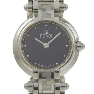 Fendi Pre-owned 750L Polshorloge - Dames - Vintage Horloges - Zwart - ONE Size - Vintage