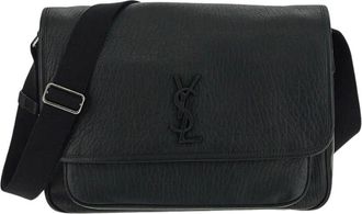 Saint Laurent Bolso de hombro hombre accesorios cuero - Bags - Hombre - Negro - ONE SIZE