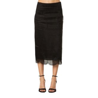 Max Mara Fify Skirt - Skirts - Mujer - Negro - M