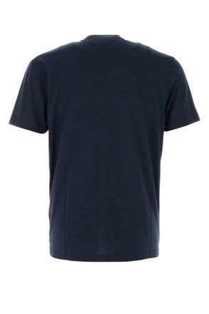 Tom Ford Lyocell Cotton T-shirt - Navy
