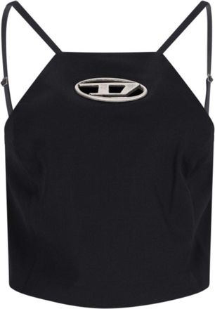 Diesel T-wilight Logo Plaque Top Top