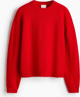 H&M Strickpullover - Red