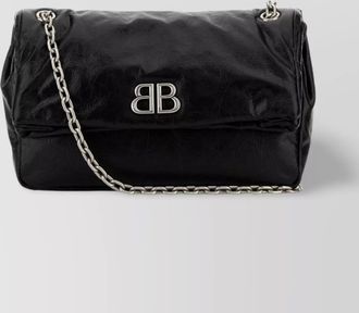 Balenciaga monaco medium leather shoulder bag
