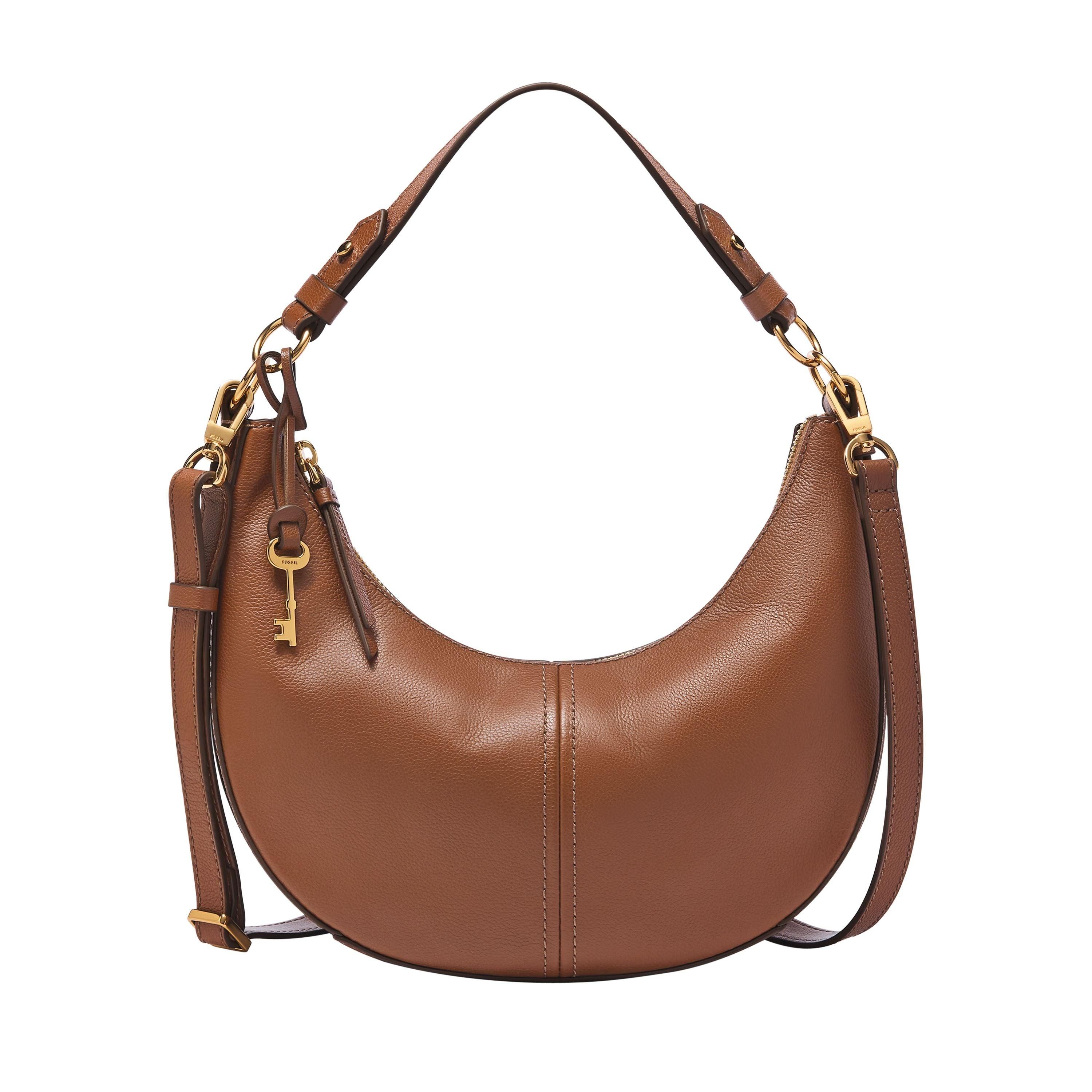 Tan Bags Zappos Hobo Handbags Fossil Handbags Purses − Sale: Up