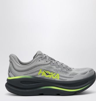 Hoka One One Bondi 9 sneakers in Sturdust/Outer Orbit