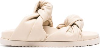 Patrizia Pepe Sandali in pelle - Toni neutri