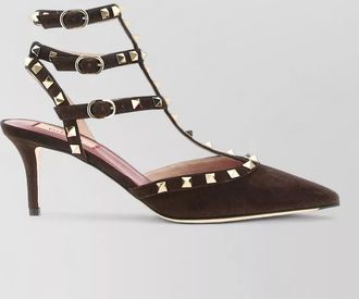 Valentino Garavani suede rockstud pumps