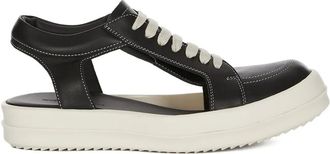 Rick Owens Hollywood sneakers - women - Rubber/Fabric/Calf Leather - 38 - Black