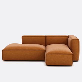 La Redoute Interieurs Fluwelen hoekbank rechts Seven