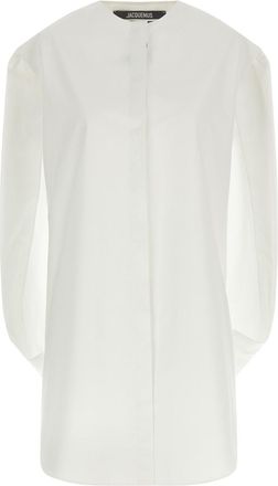 Jacquemus White La Robe Berlingot Dress