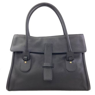 Gucci Black Leather Tote Bag (Pre-Owned)