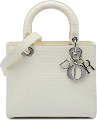 Dior Pre-owned Dior Medium Patent Microcannage Lady Satchel Ladies KHNY0KZB0N4P7H3Q