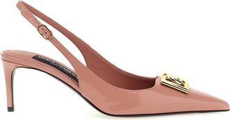 Dolce & Gabbana Multicolor Calfskin Mid Heel Womens Pumps