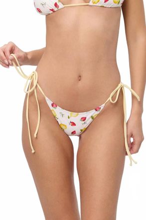 Frankies Bikinis Mackenzie String Bikini Bottom In Amalfi