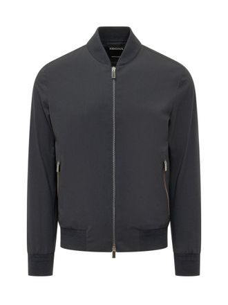 Ermenegildo Zegna Dark Grey Regular Jacket