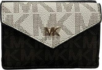 Michael Kors Pre-owned Wallets, female, Multicolor, Size: ONE SIZE Pre-owned Leather Wallet
