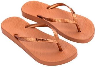 Ipanema Ana Flip Flop in Bo355-Brown/bronze at Nordstrom, Size 10
