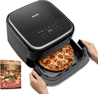 OEM Horno Para Pizza, 11 Funciones De Cocci&oacute;n, Control T&aacute;ctil, Negro, Ue