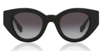 Burberry BE4390 MEADOW 30018G Womens Sunglasses Black Size 47