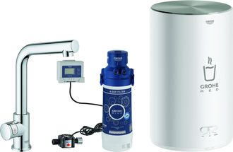 GROHE V&aacute;lvula De Columna Red Mono Y Caldera Tama&ntilde;o M, Ca&ntilde;o En L