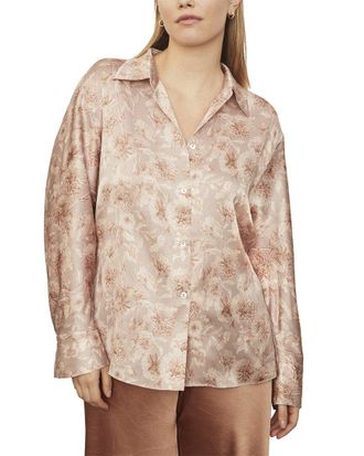 Vince Dahlia Sculpted Shirt