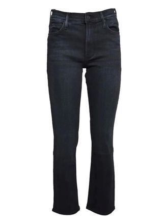 Mother Jeans Dazzler a vita media - Nero