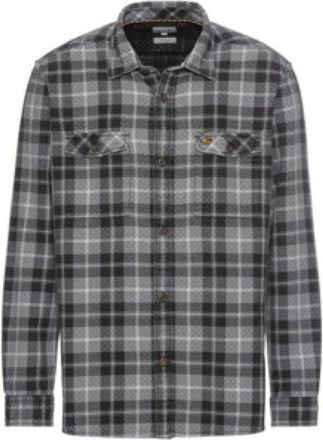 Camel Active Heren, Overhemden, Grijs, Maat: 3XL