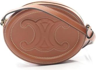 Celine Pre-owned Cross Body Bags, female, Brown, Size: ONE SIZE Pre-owned Vintage Cross Body Bag