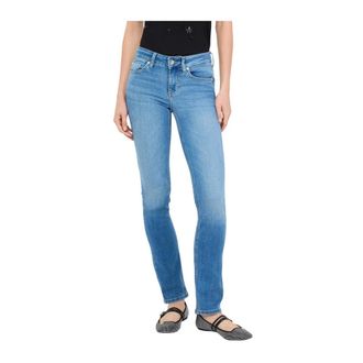 Liu Jo Skinny Jeans, female, Blue, Size: W30 L32 Zip and Button Fastening Jeans with Pockets