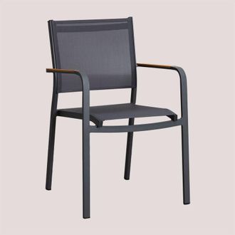 Sklum Silla De Jard&iacute;n Apilable En Aluminio Archer Sklum