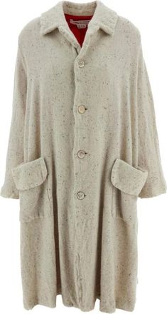 Comme Des Gar&ccedil;ons Cappotto monopetto - - Coats - Donna - Bianco - S