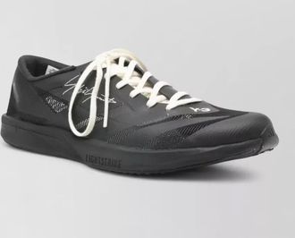 Yohji Yamamoto adizero mesh sneakers round toe sole