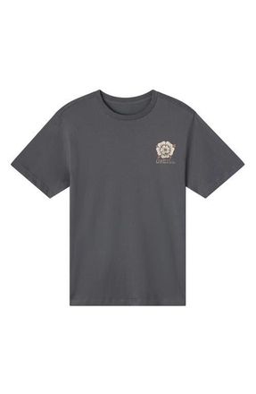 O'Neill Adorned Graphic Oversized T-Shirt in Phantom at Nordstrom, Size Medium