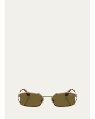 Miu Miu 52MM Rectangular Sunglasses