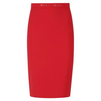 Elisabetta Franchi Dames, Rokken, Rood, Maat: M