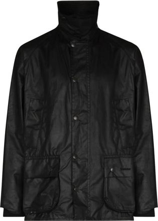 Barbour Bedale Wax Jacket - Heren - Zomerjassen - Zwart - XL - Katoen - Jassen
