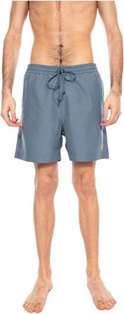 Carhartt Work in Progress Chase Zwemshort - Heren - Strandmode - Blauw - XL - Polyester - Badmode