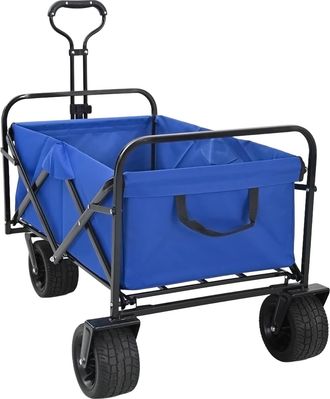 vidaXL Carrito De Compras Plegable 89 X 63 X 96 Cm Azul 200 Kg Vidaxl