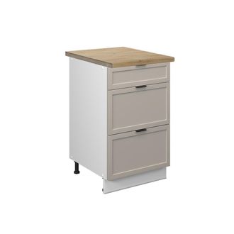 Vicco Armarios De Cocina Fame-line, Grisbeige, 50 Cm, Ap Goldkraft, Vicco