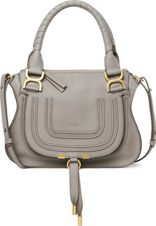 Chlo&eacute; SMALL MARCIE BAG IN GRENADE LEATHER - Chloe - Woman